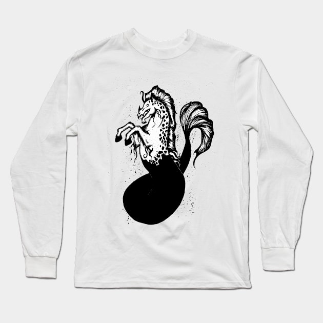 Kelpie Long Sleeve T-Shirt by snowsart